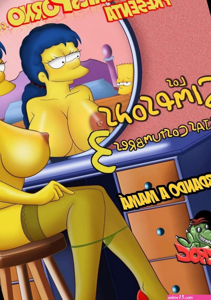 Marge Simpson and Bart porn comics
