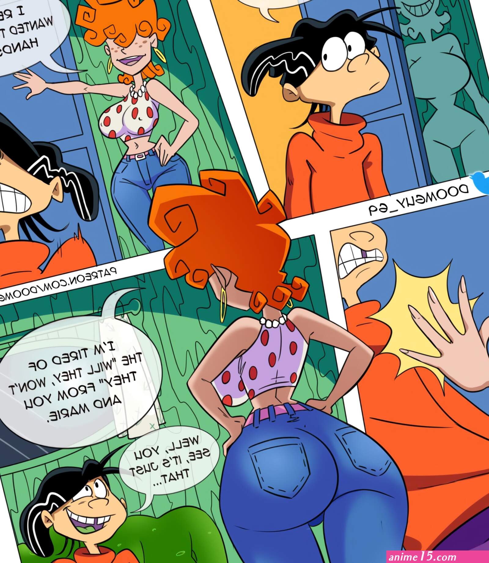The Kanker Sisters Porn comic Rule 34 comic Cartoon porn comic