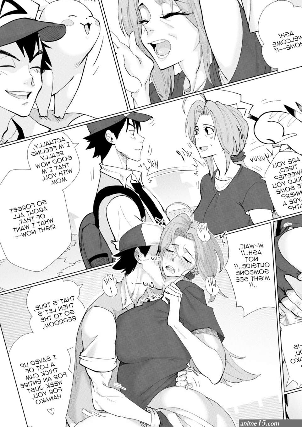 Mom! I Choose You! Again! comic porn
