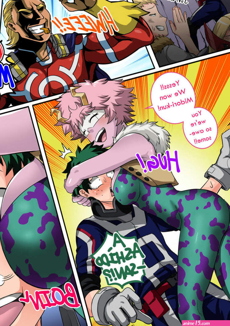 Porn comic My Harem Academia. Part 4. Boku No Hero Academia. Sex comic the academy of