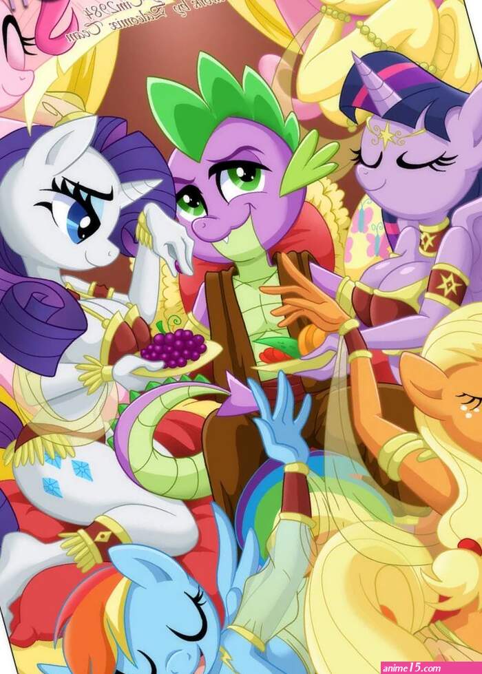 Spikes Harem My Little Pony
