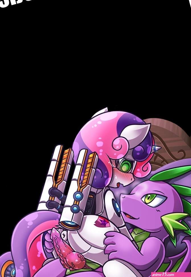 Spike X Sweetie Bot Sex Comic