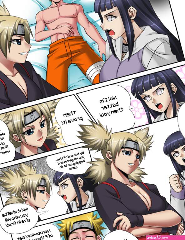 NaruHinaTemari Doujin Naruto JadenKaiba Porn Comic