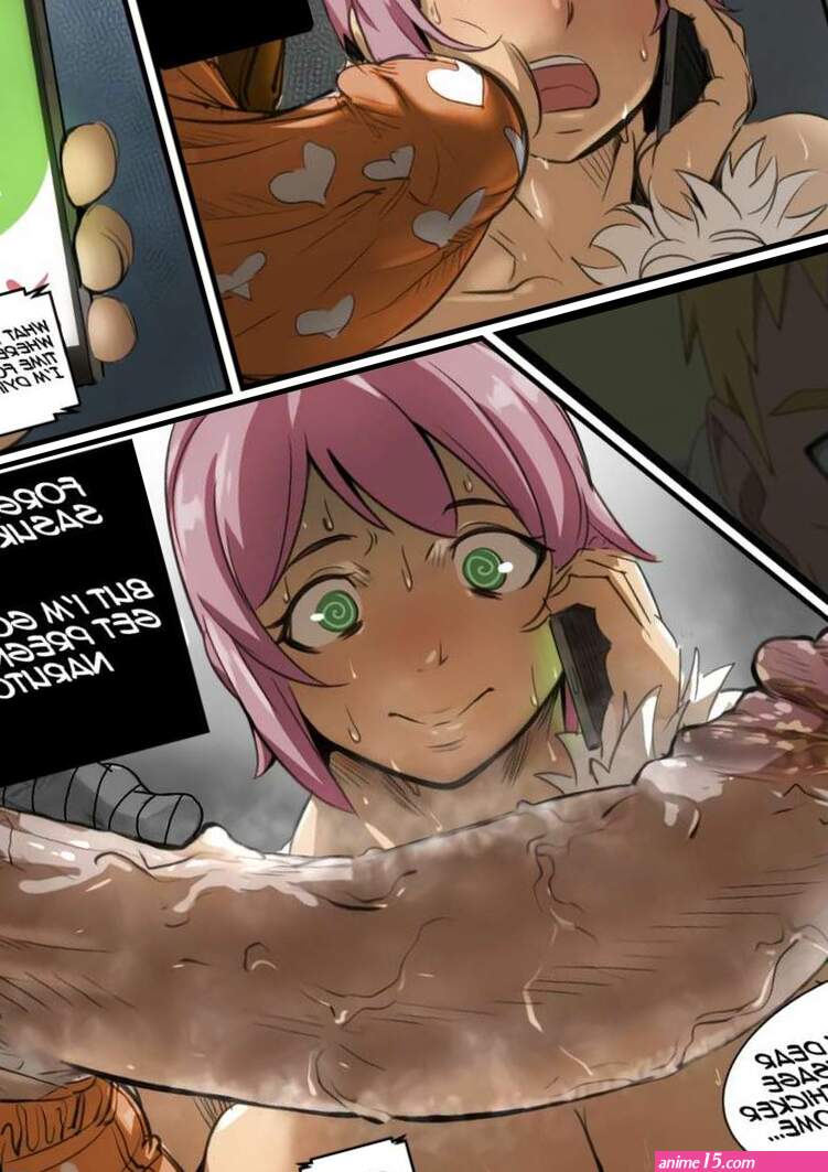 Porn comic Naruto. Sakura NTR. Kunaboto Sex comic becomes obsessed with