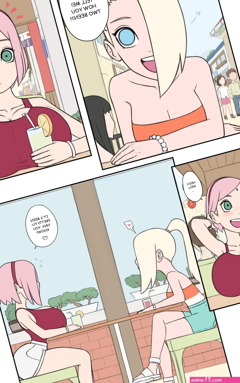 Naruto x Sakura comic comic porn