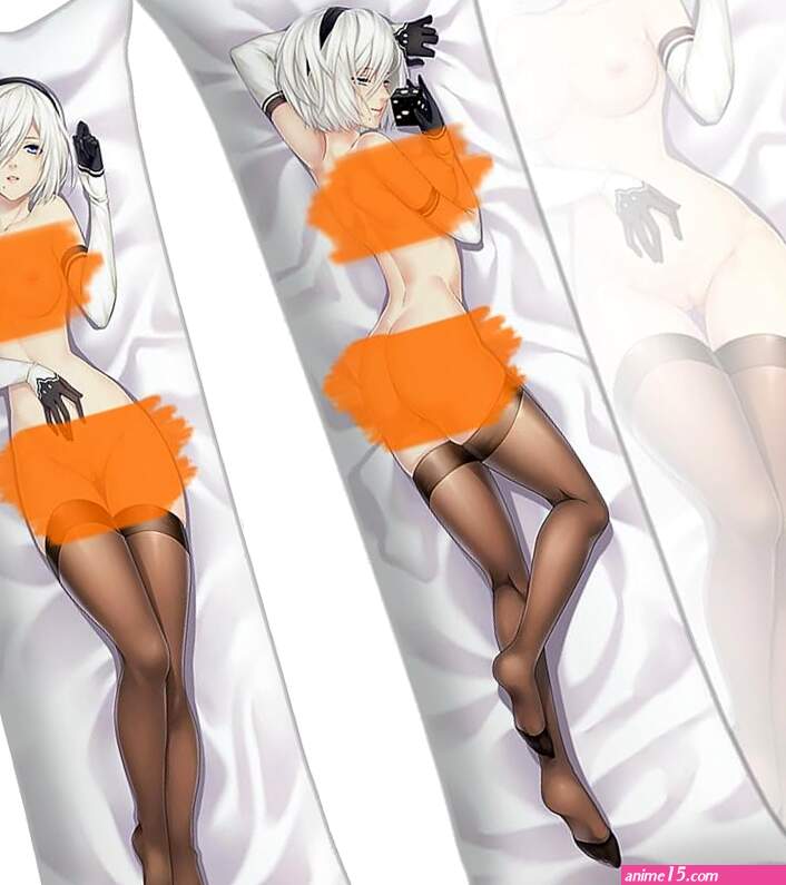 : Japanese Uncensored Anime Girl 2B Hugging Body Pillowcase 19x59 Throw Pillow Cover Bedding Room Decoration 2Ba : Home Kitchen