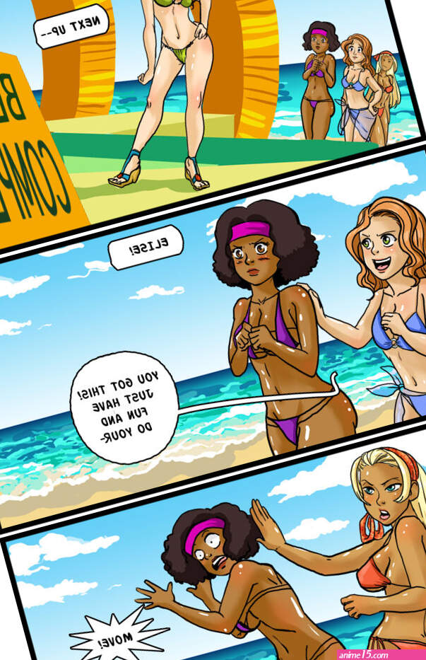 The Naked Peaches Comic: Beach