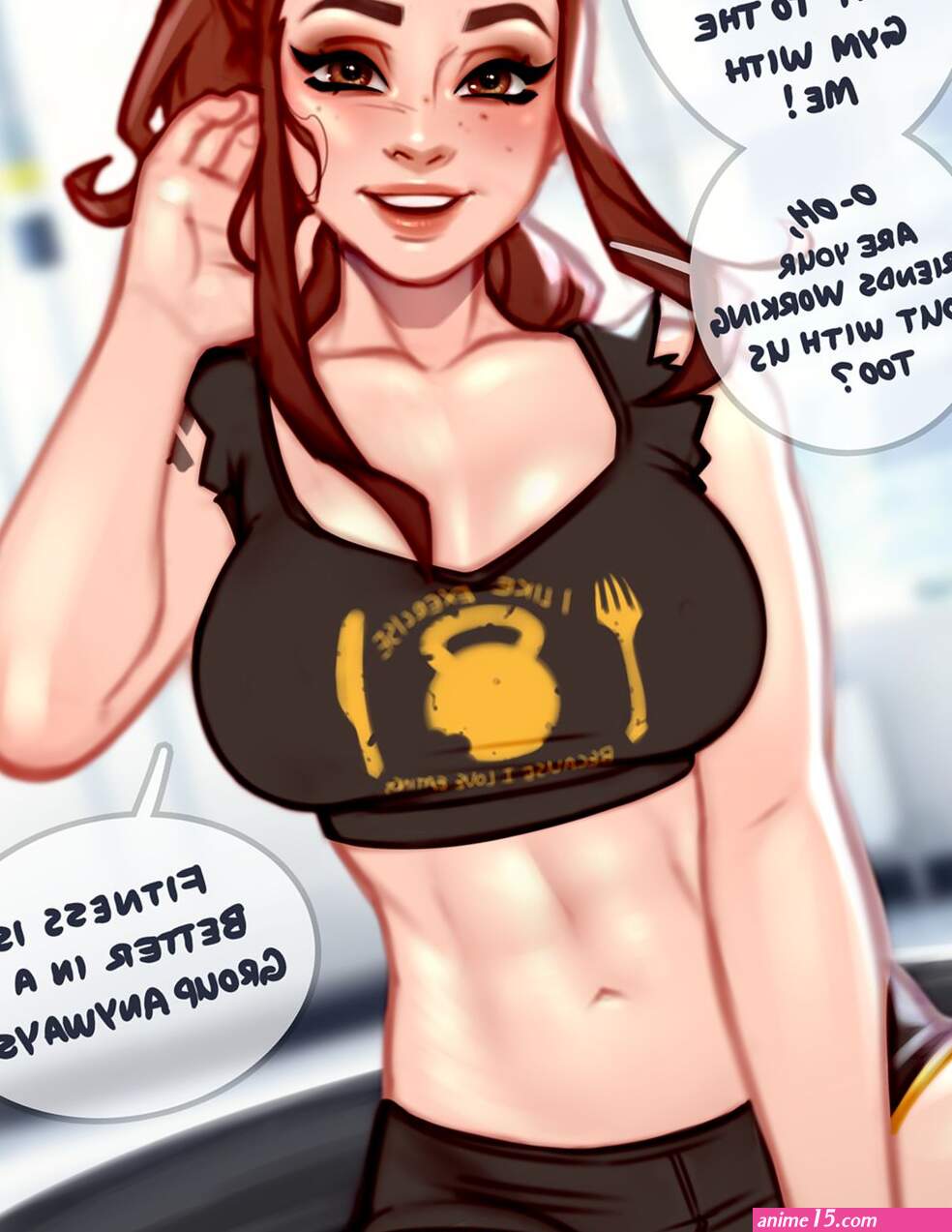 Personal Trainer Brigitte overwatch porn comic by blushy pixy. Group porn comics.