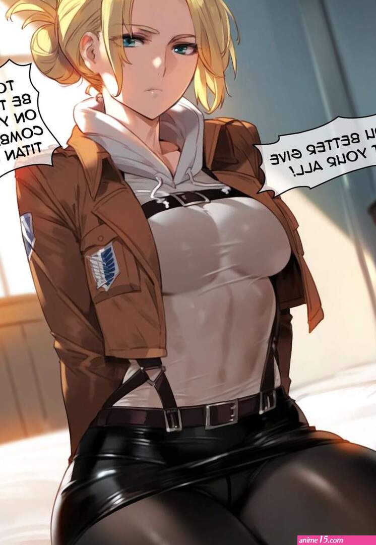 Porn comic Attack On Titan. Cadet Corps Exam. DarkLust Sex comic busty babes undergo