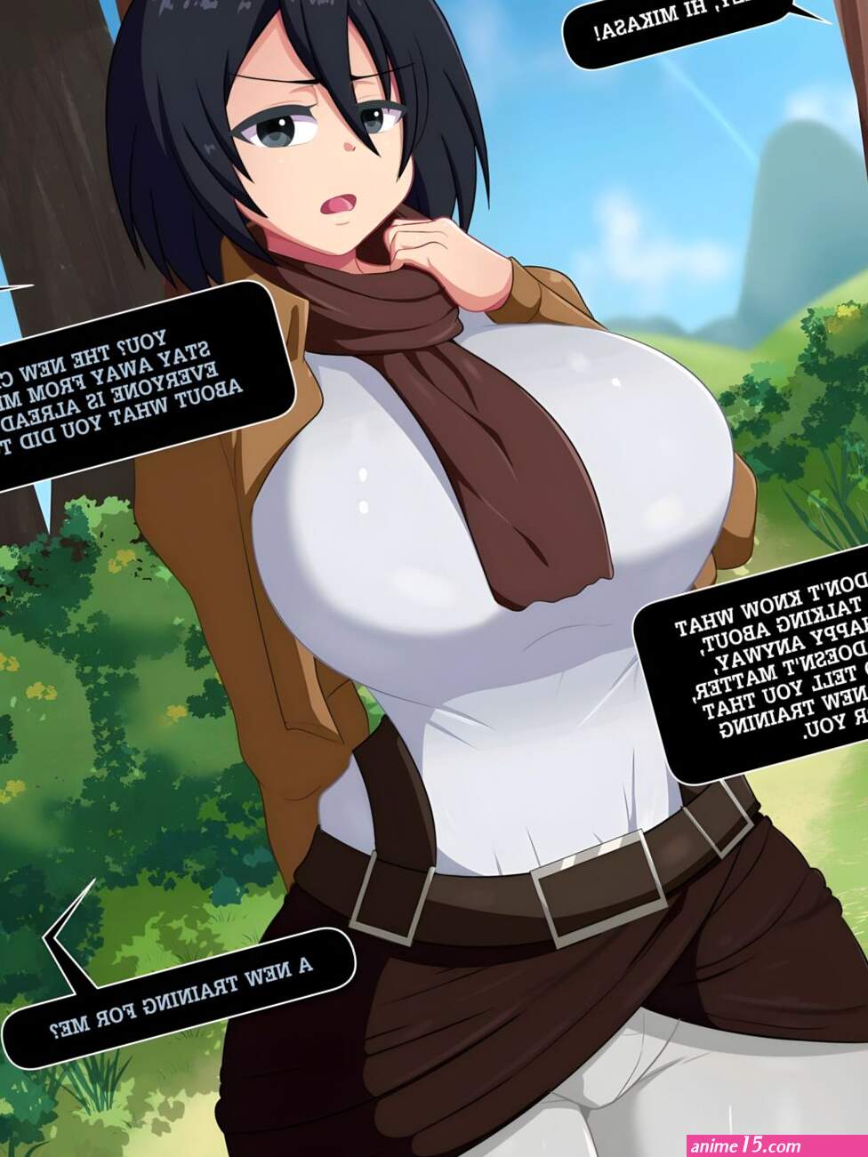 Fake Face Attack on Titan