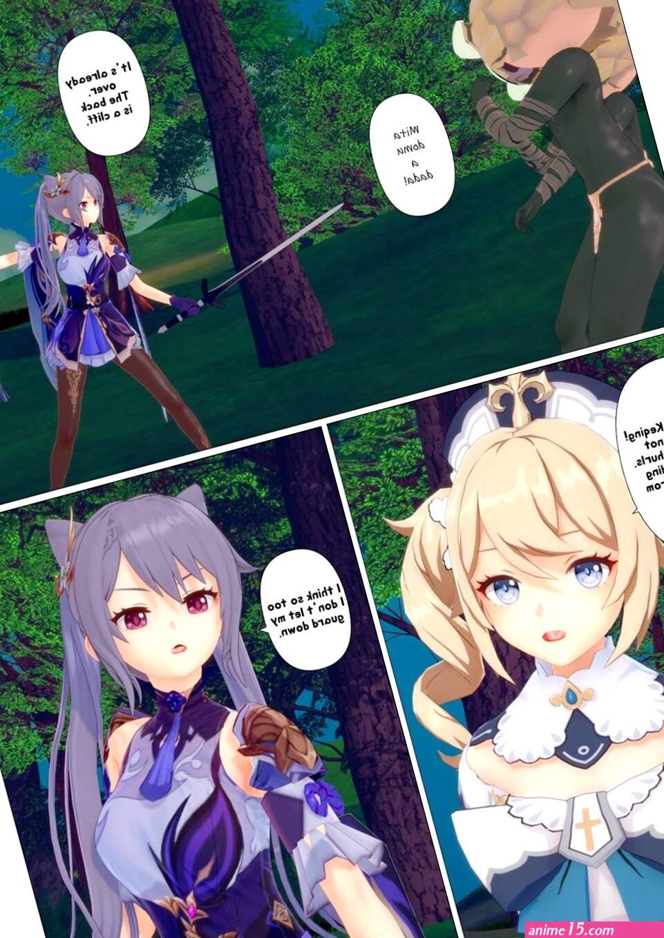 Genshin Impact porn comic