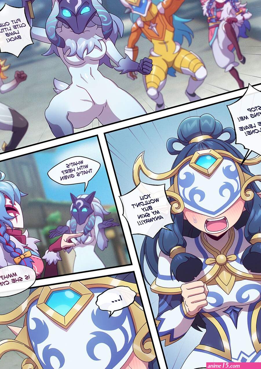 Kindred League of Legends Strong Bana nHentai Comics