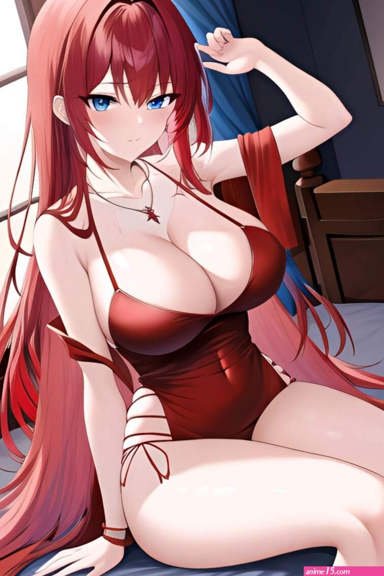 Red hair anime girl xxx