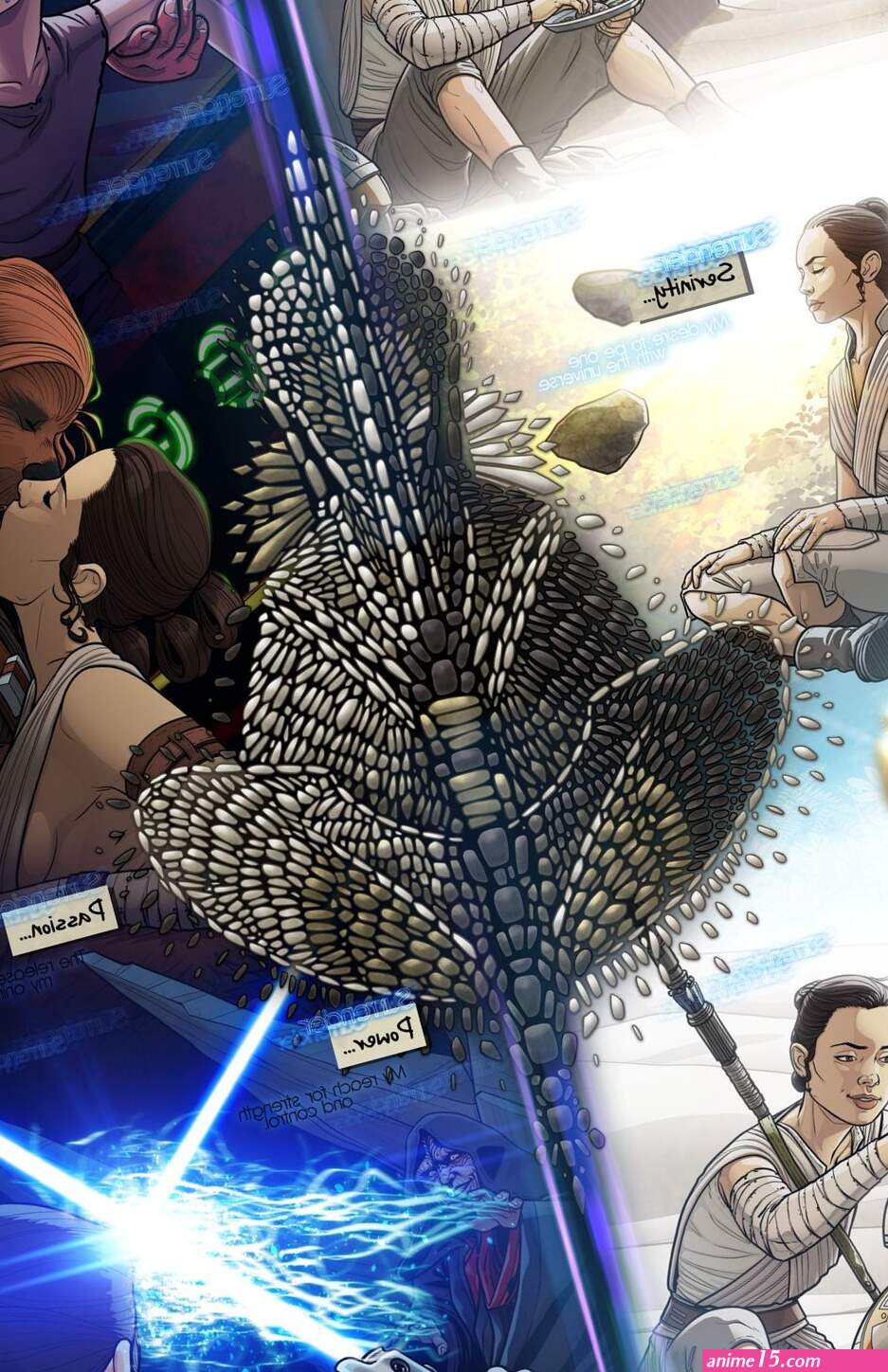 Star Wars: A Complete Guide to Wookie Sex VI: Hope Porn Comic english 13