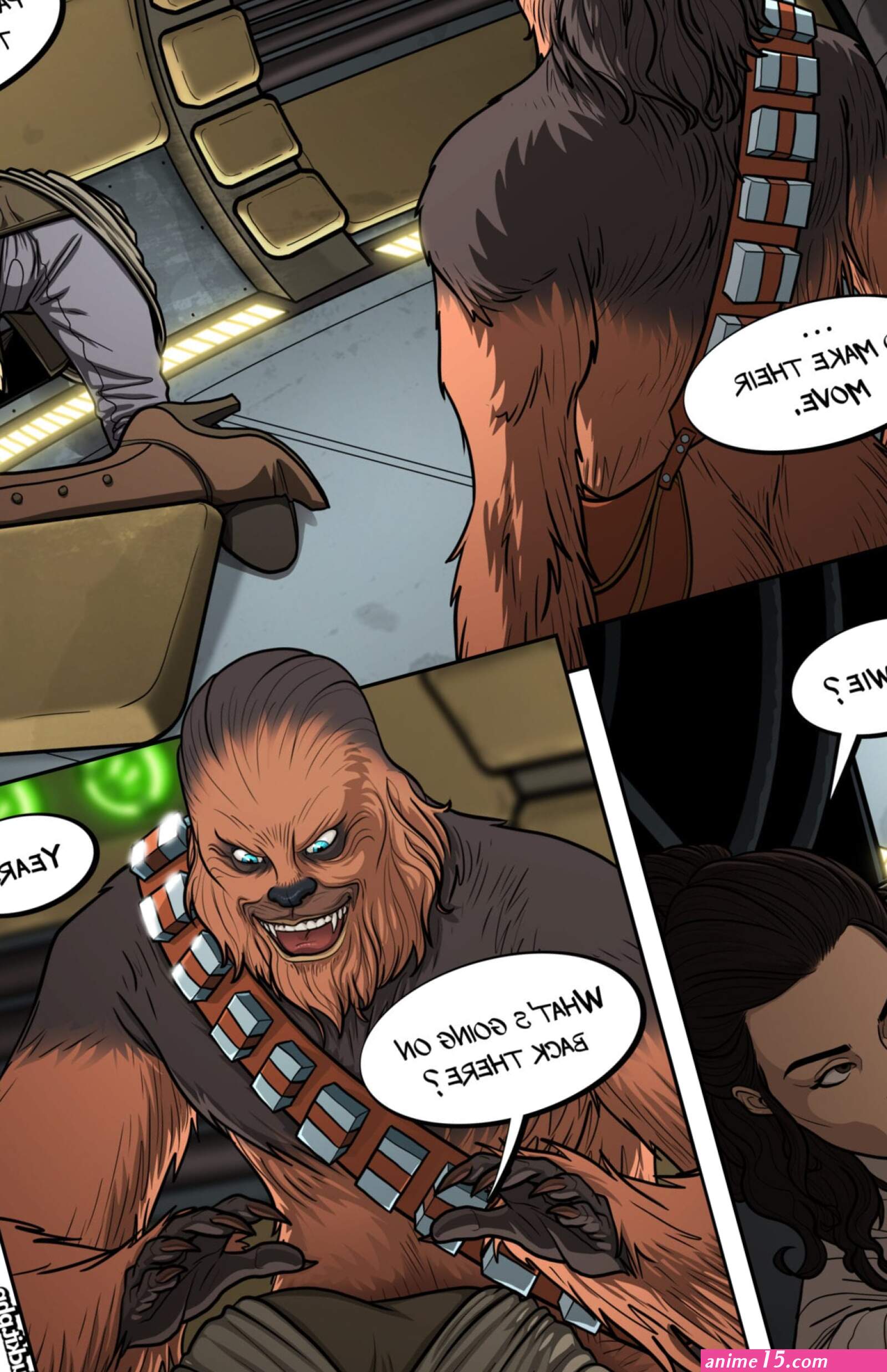 Porn comic Star Wars Parody A Complete Guide To Wookie Sex PornKomix
