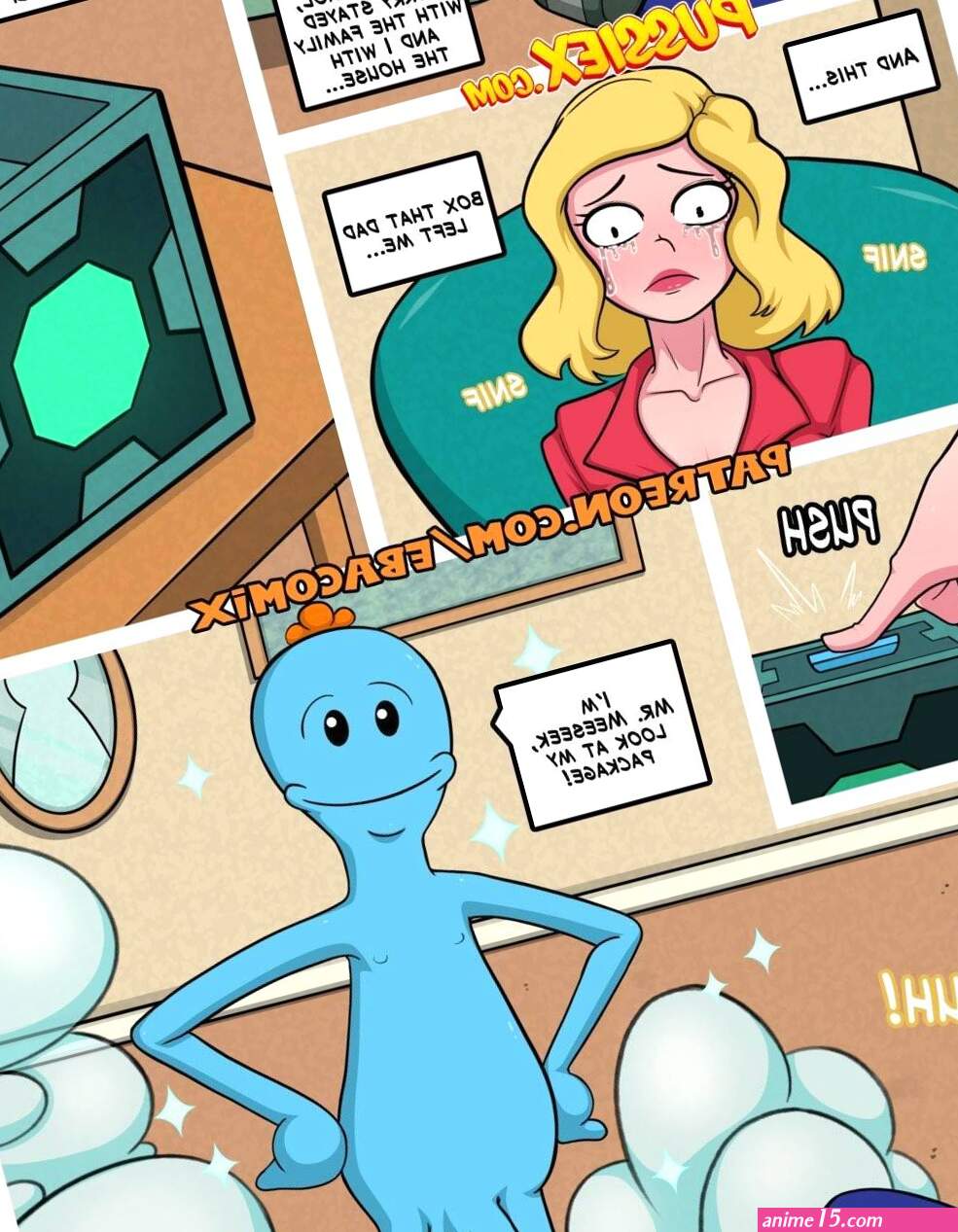 Beths Secret porn comic