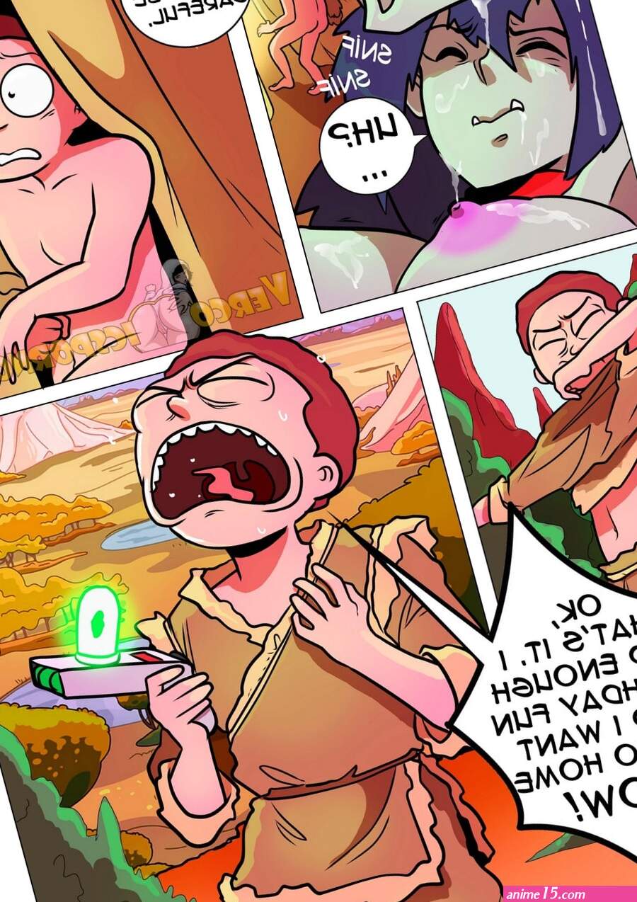 Post 4210203: comic crossover MortySmith RickandMorty Vercomicsporno WorldofWarcraft