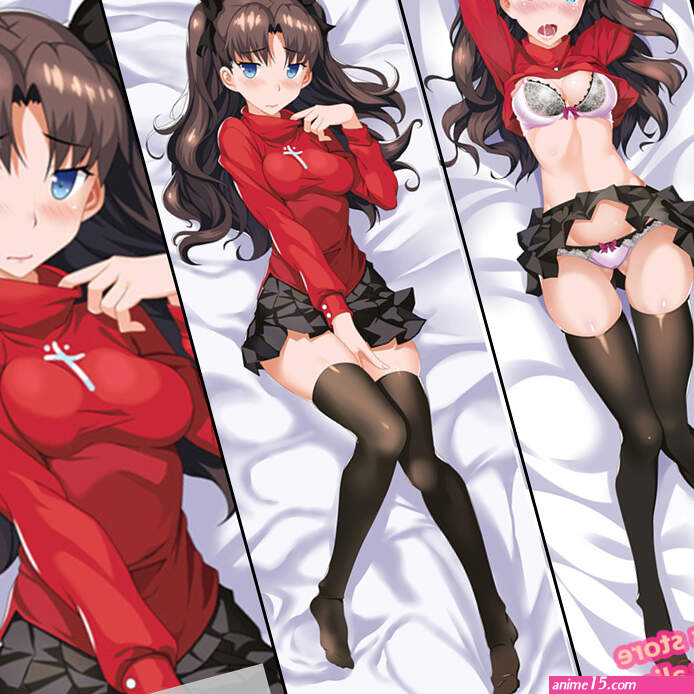 150cm Sexy Anime Pillowcase Fate stay night UBW Rin Tohsaka lovely decorative Hugging Body Pillow Cover Case Bedding