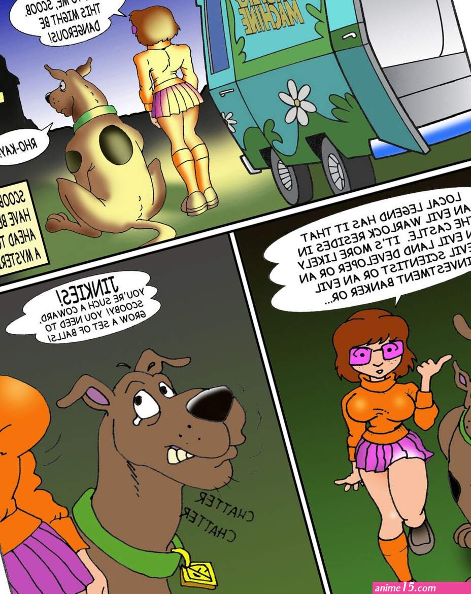 Amazing Comics with adult Scooby Doo heroes at PornComics