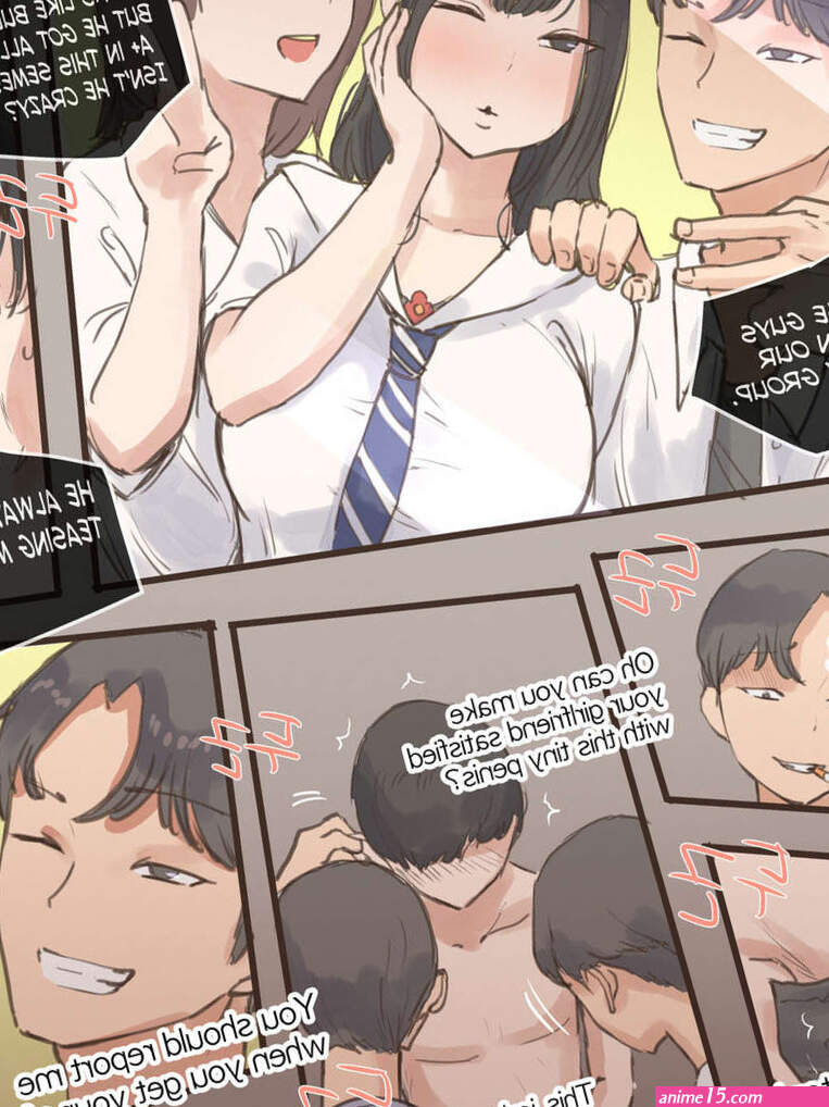 Porn comic BEHIND AFTER. laliberte Sex comic busty brunette schoolgirl