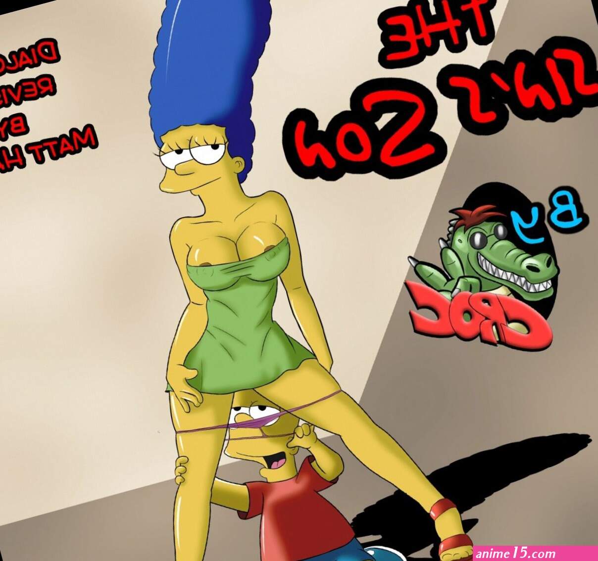 The Sins Son The Simpsons Croc nHentai Comics