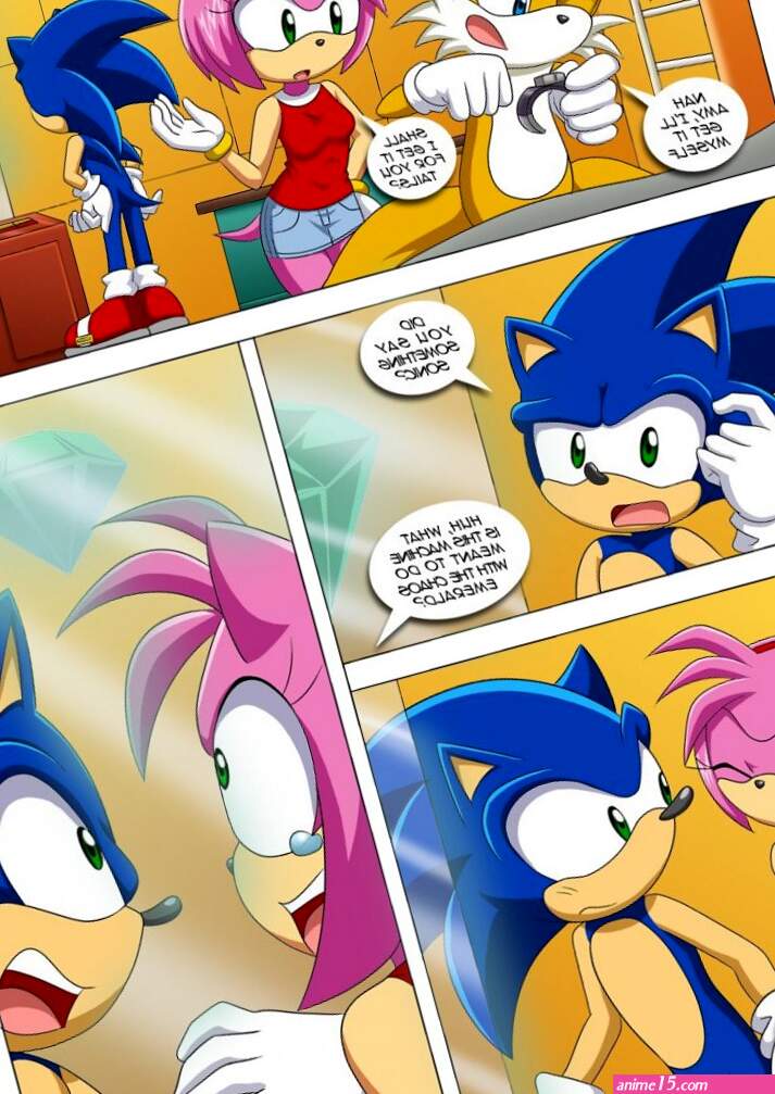SONAMY with a twist porn comic