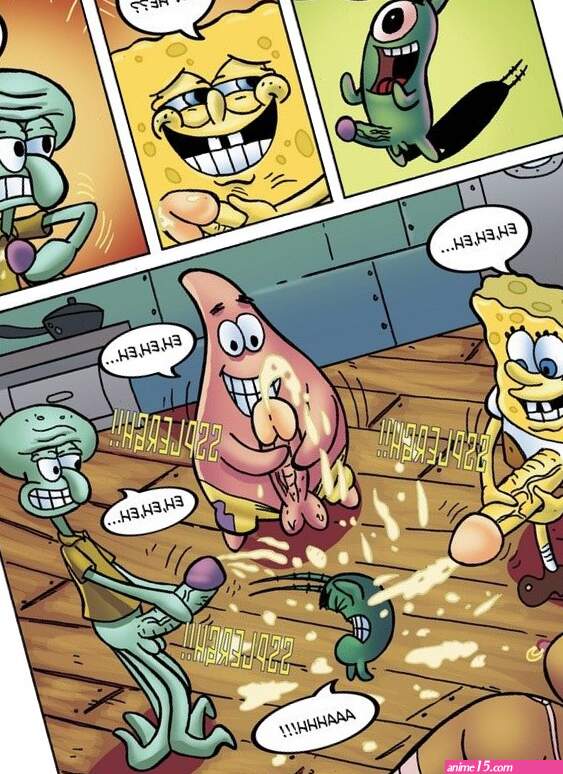Fucking In The Kitchen SpongeBob Hentai english 10