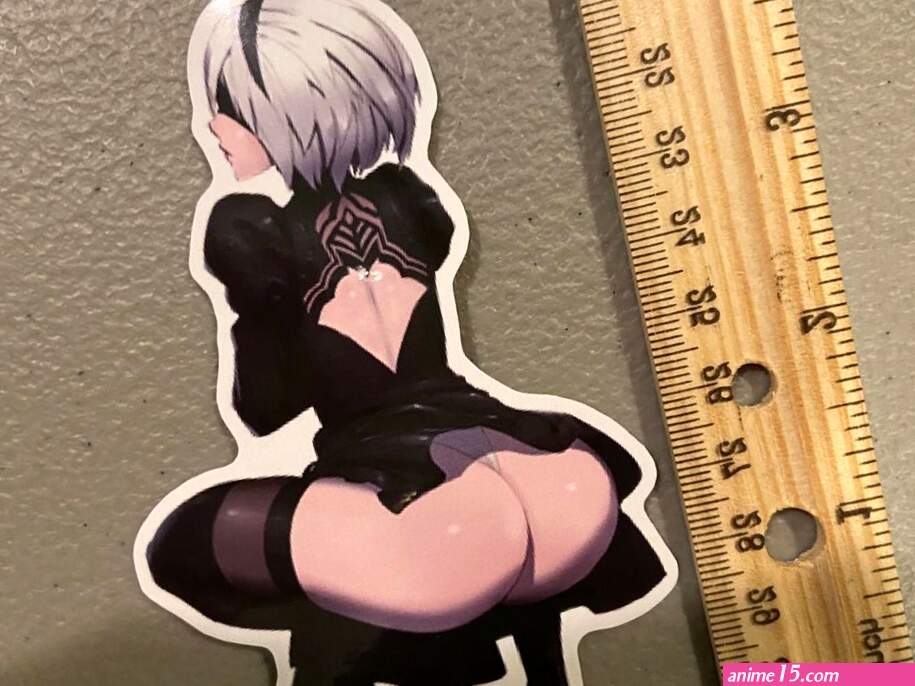 New Sexy Anime Girl Hot Ass Butt Erotic Game Meme Vinyl Decal Sticker Car Truck