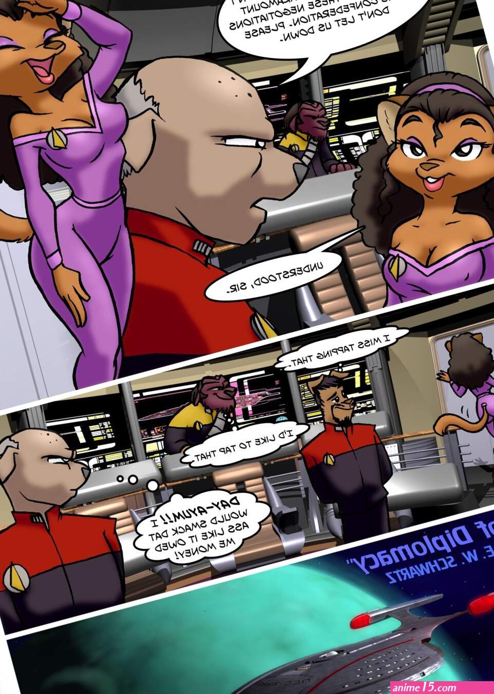 Stellar Voyages: The Art of Diplomacy Porn comic Rule 34 comic Cartoon porn comic