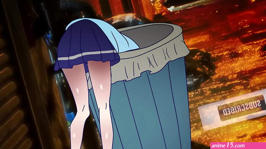 The girl got stuck in the trash and got fucked by a guy ! Genshin Impact Anime