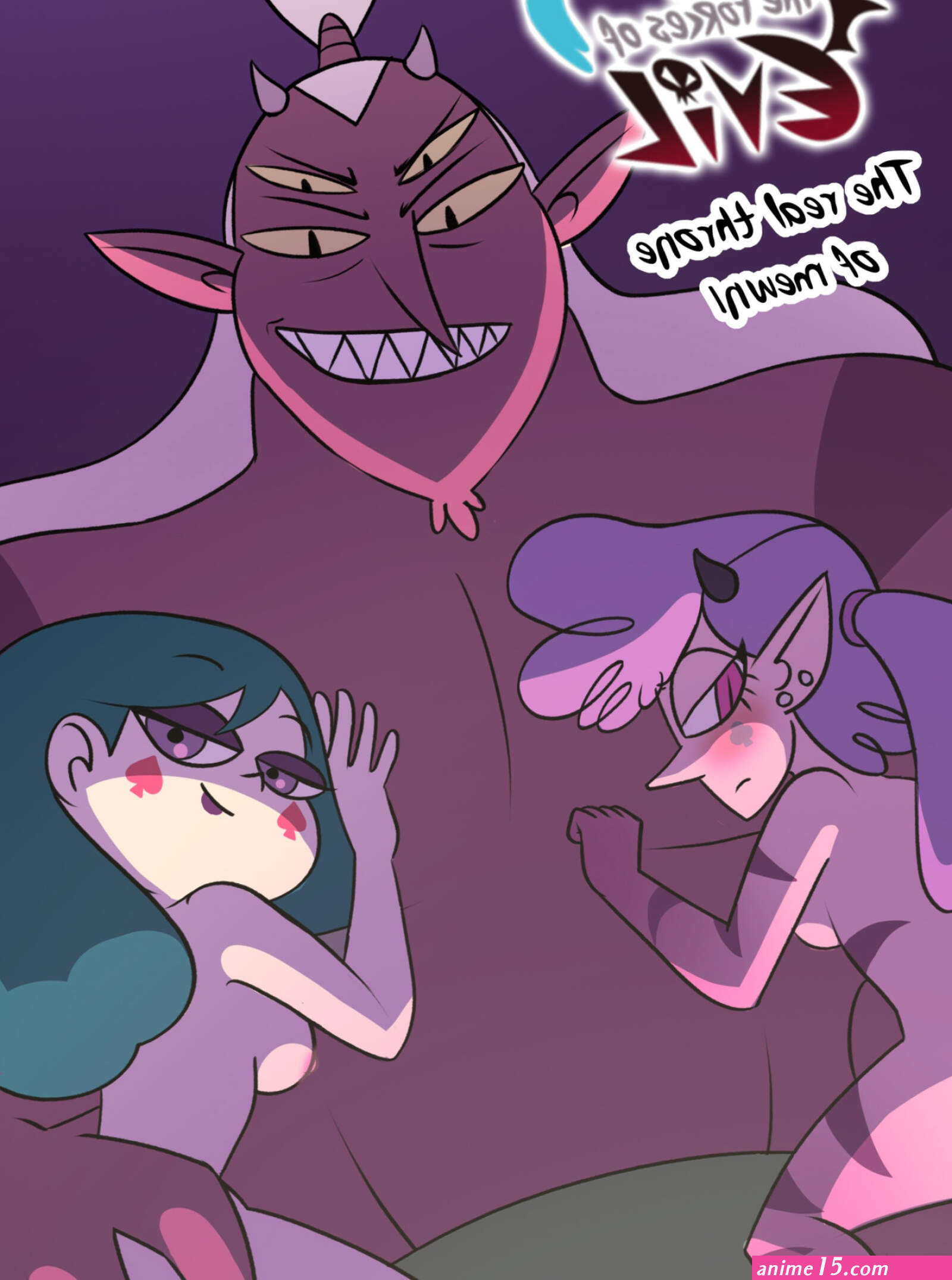 The real throne of Mewni Porn comic Cartoon porn comics Rule 34 comic