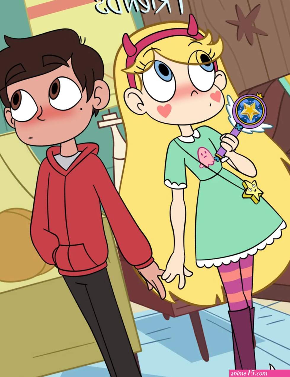 Between Friends Star VS. The Forces Of Evil Area Porn Comic