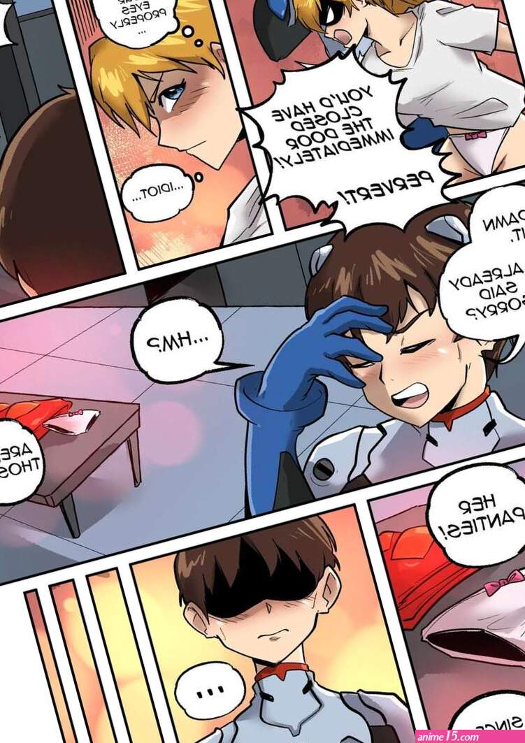 Porn comic Evangelion Crossdressing. Pegasus Tg Tf Sex comic guys try on