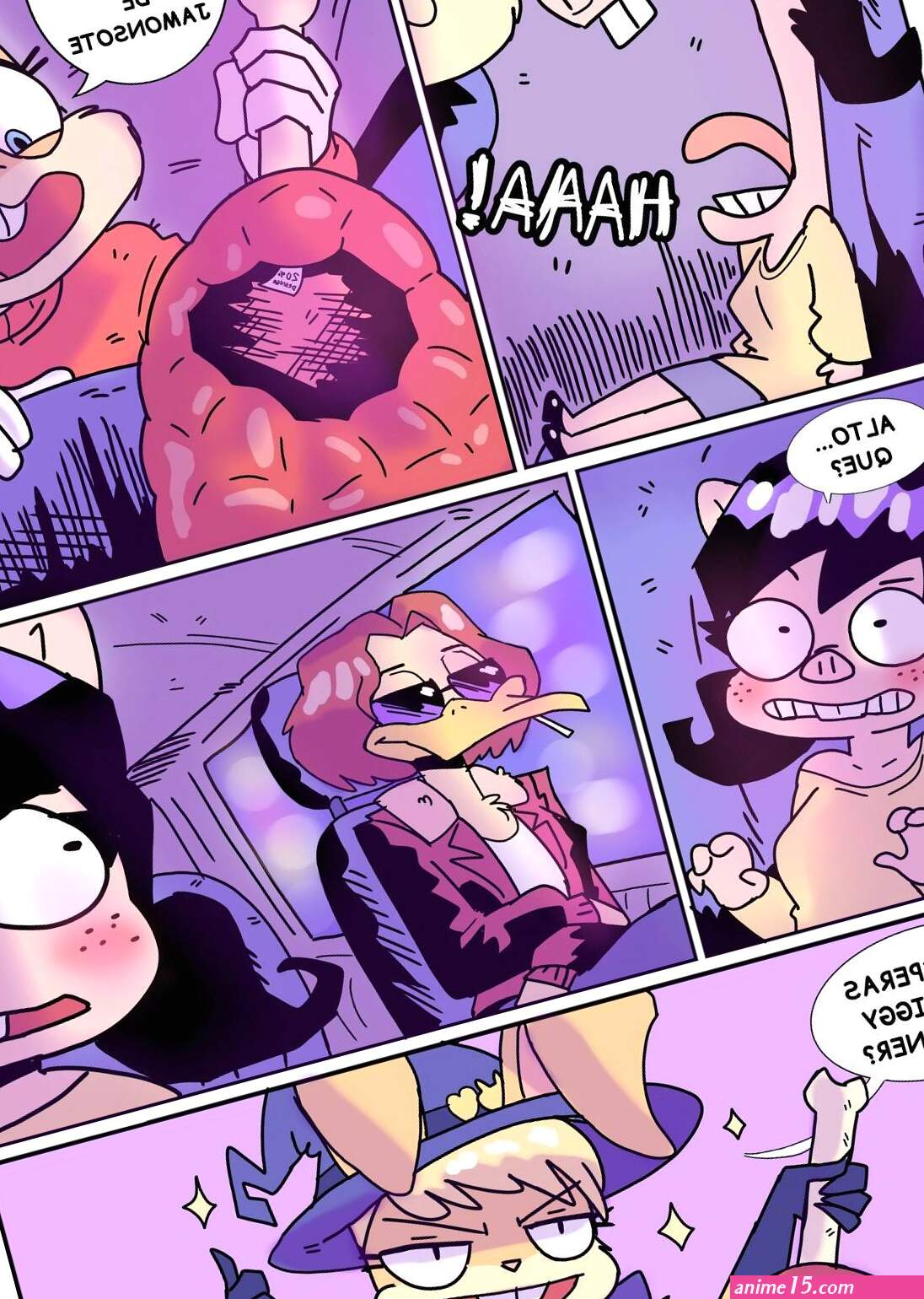 Noche de Sexo Spanish porn comic