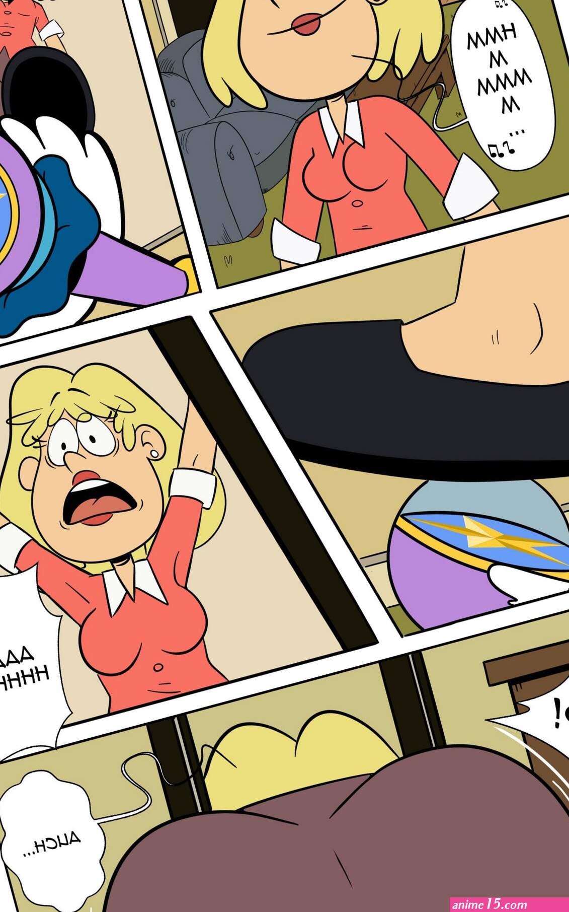 Rita in a Jam The Loud House Monocromia01