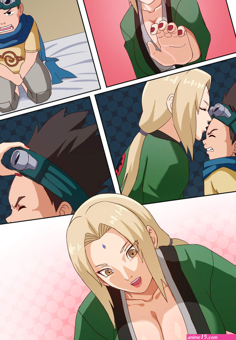 Tsunade and Konohamaru