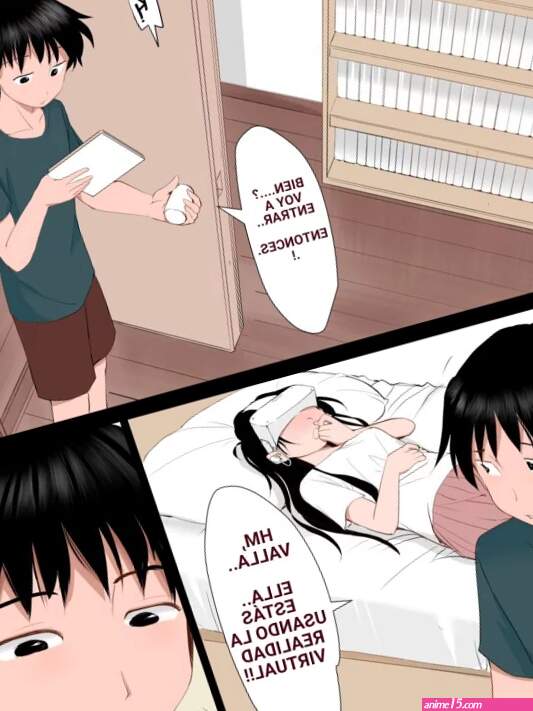 mimamoriencyo Heya ni Ani ga Iru Koto o Shirazu VR Onanie o Suru Imouto no Ohanashi Spanish