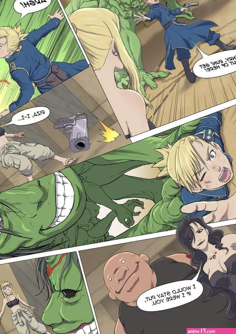 Porn comic Fullmetal Alchemist Vorehood Sex comic and girl grabbed