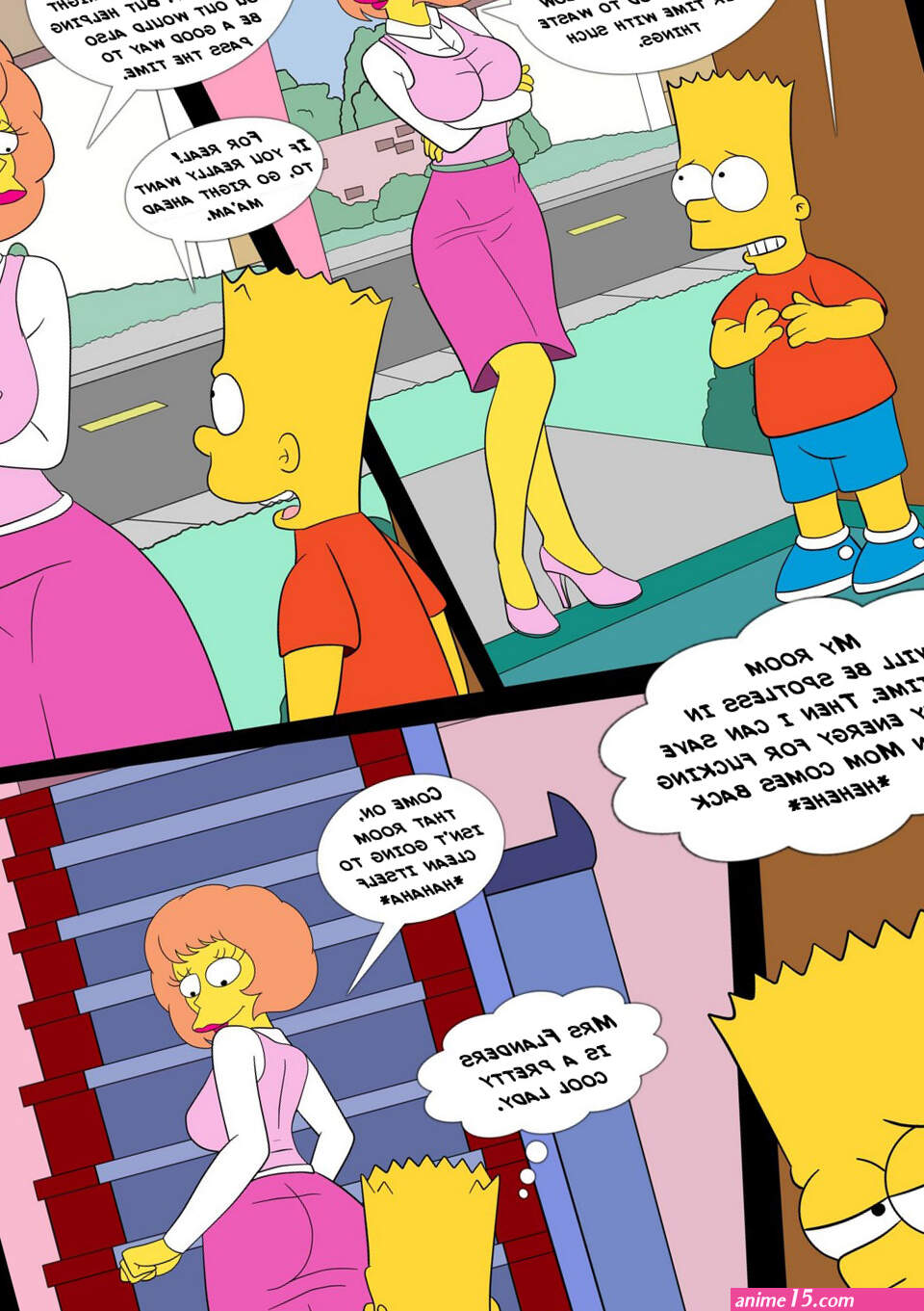 The Simpsons adult comics