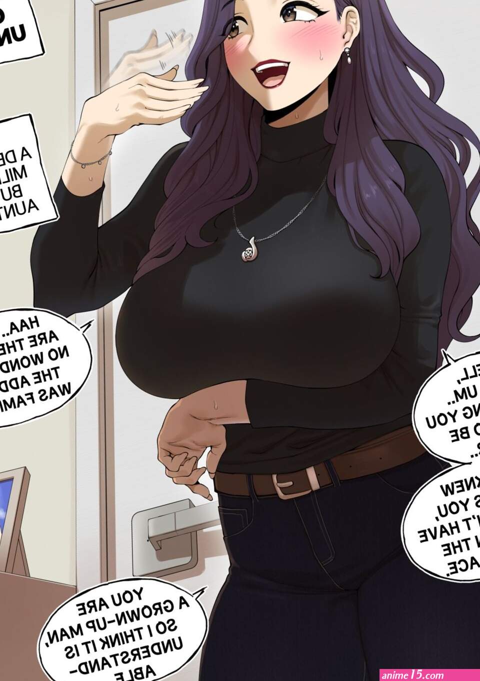 Delivery MILF Decensored comic porn