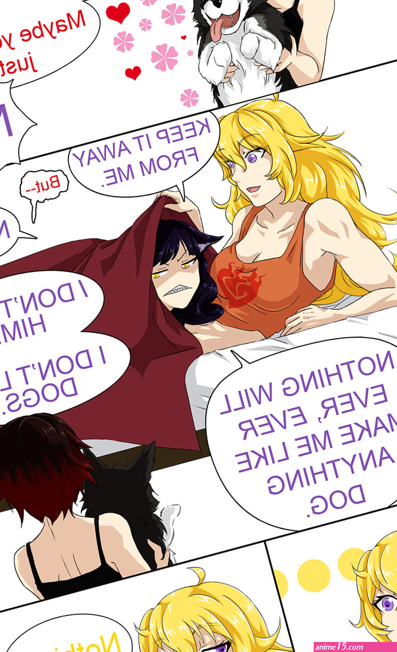 Blake and Yang pet play Comic by y8ay8a RWBY comic porn