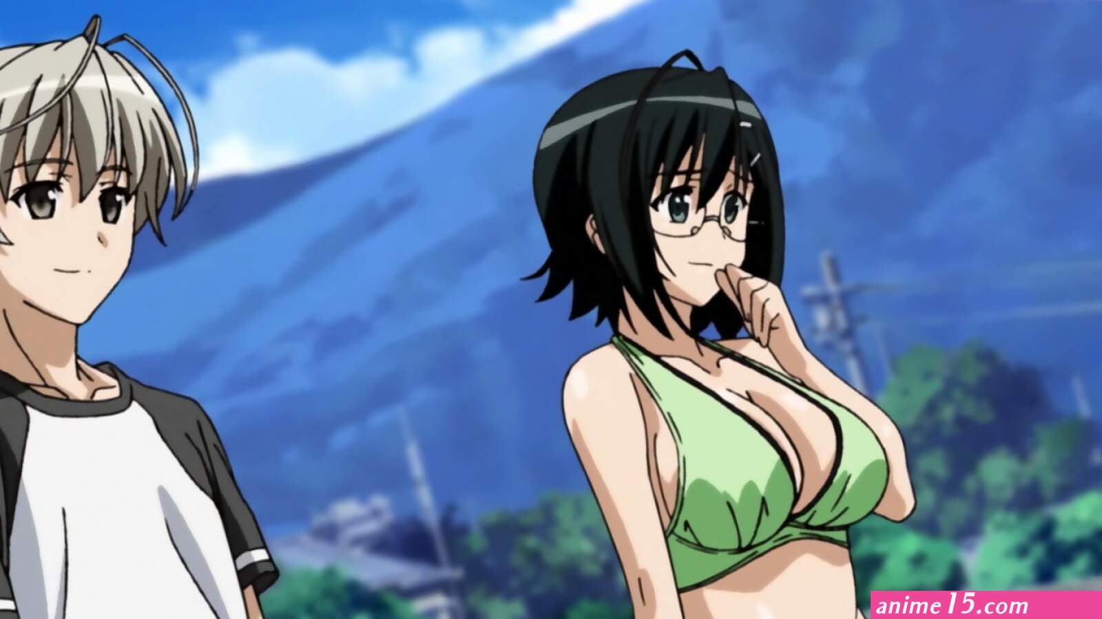 Yosuga no Sora fanservice compilation 1920x1080