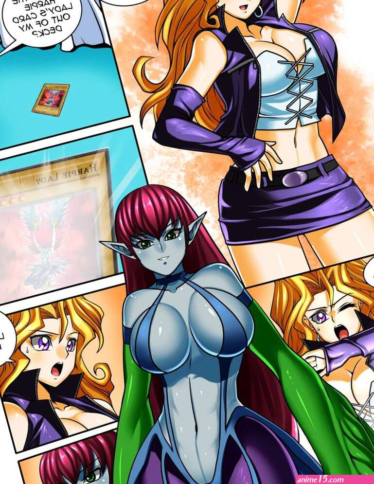 Porn comic Harpies World. Chapter 1. YuGiOh.. JadenKaiba. Sex comic hot sexy blonde