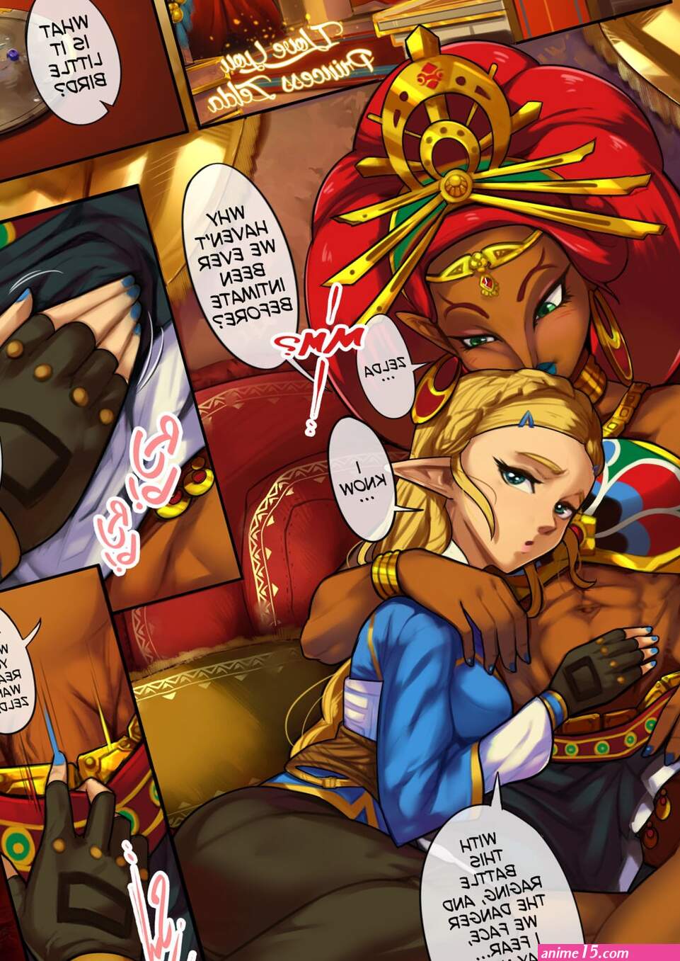 I Love You Princess Zelda Porn Comic english 02