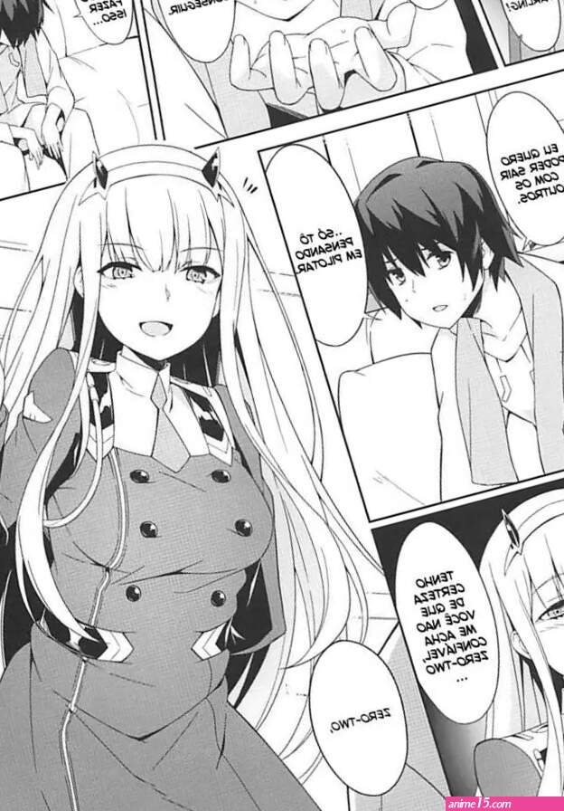 Darling in the Franxx Hiro comendo a Zero Two XXX