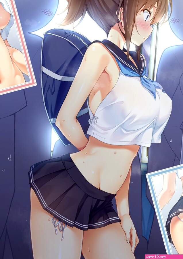afraid almost nude amasawa chigusa anime anime style