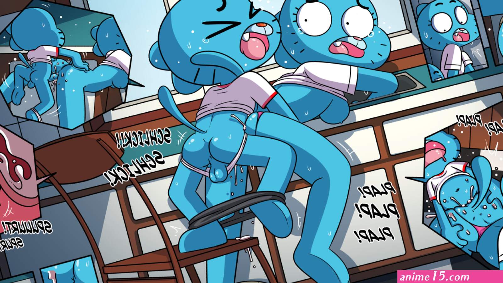 The Amazing World of Gumball Porn comic Cartoon porn comics Rule 34 comic