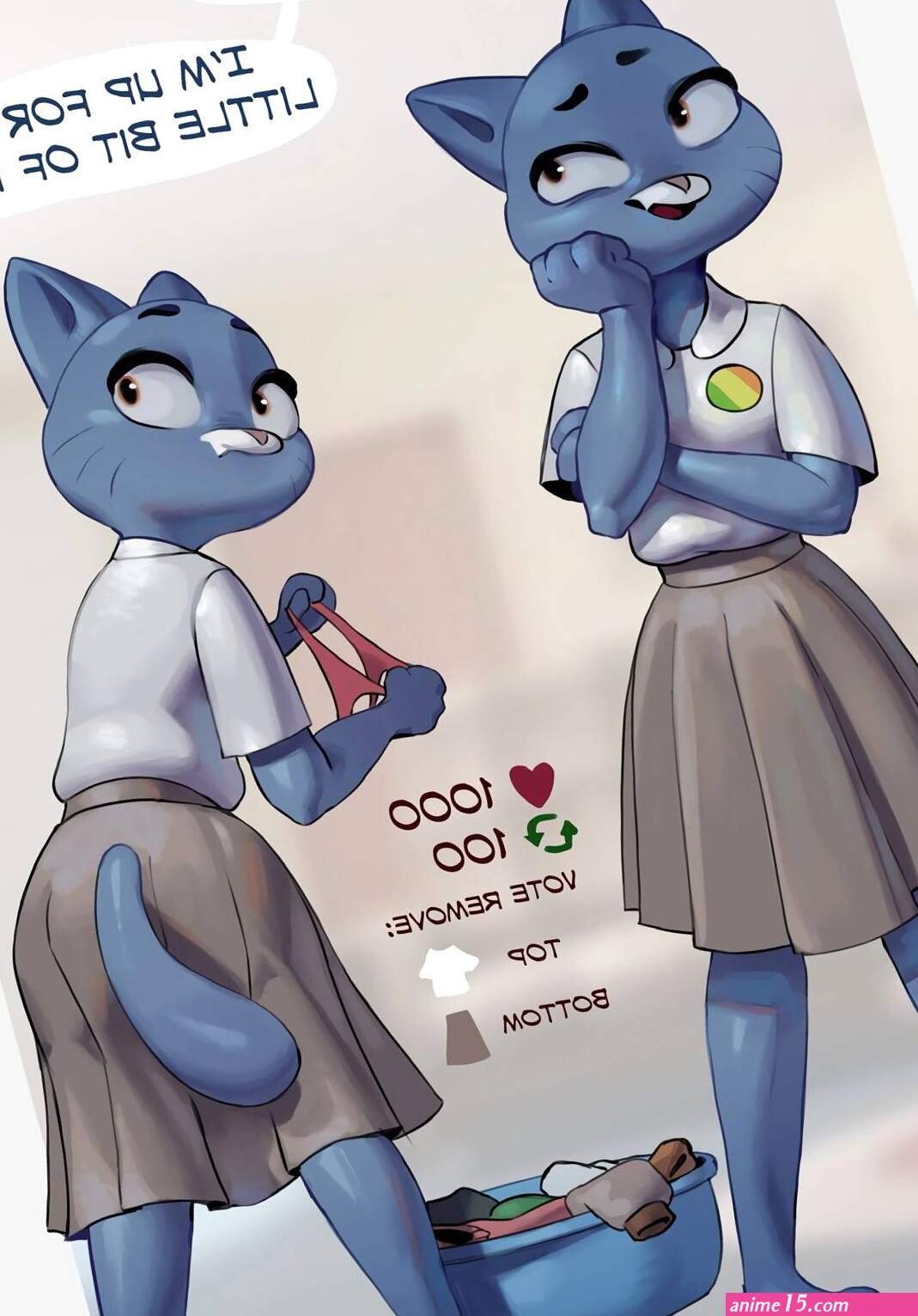 The Amazing world of Gumball porn comics cartoon porn comics Rule 34