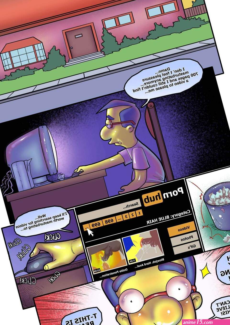 The Simpsons My Best Friends Mom Porn Comic english 02