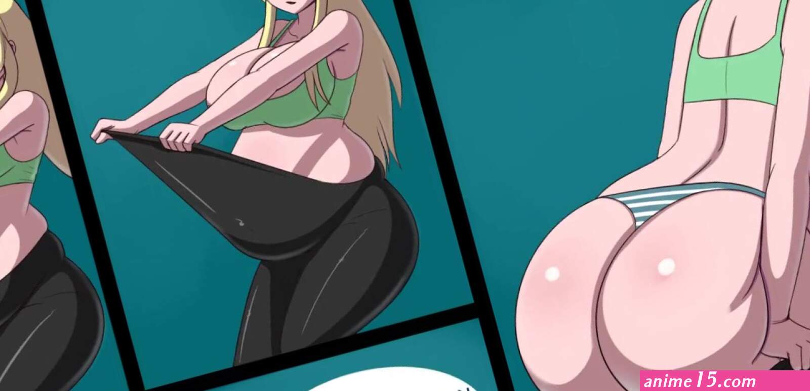 Voluptuous babes have their bellies inflated in a kinky porn comic